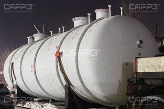 Резервуар со скобами теплоизоляции производства Завода САРРЗ